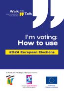 FIJ - Élections 2024 - Je vote EUROPE EN COVER